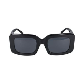 Linda Farrow Sunglasses, female, Black, Size: 54 MM Attico 40 Jorja Sunglasses