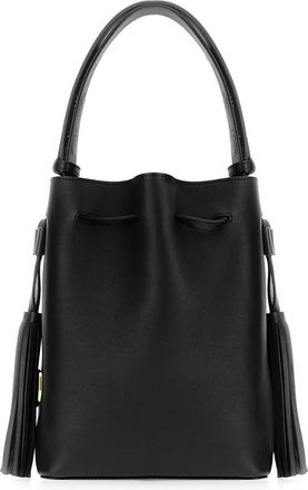 Valentino Garavani Kleine leren bucket bag - Dames - Schoudertassen - Zwart - ONE Size - Leer - Tassen