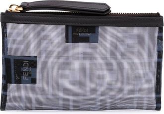 Fendi Pre-owned Fendi FF Mesh Pouch Unisex 8N0147 A8HN 199 8242