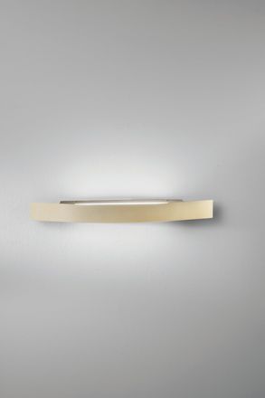 Luce-Ambiente-Design Spoiler Led Wall Light in Gold Metal 20w Cct 5
