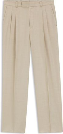 BOSS Oversized-fit trousers in twill