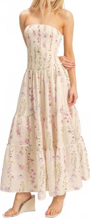 HYFVE Secret Garden Midi Dress In Yellow