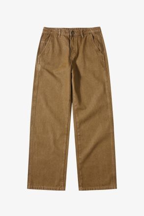 Le Mont St Michel Womens Polino Denim Pants In Brown