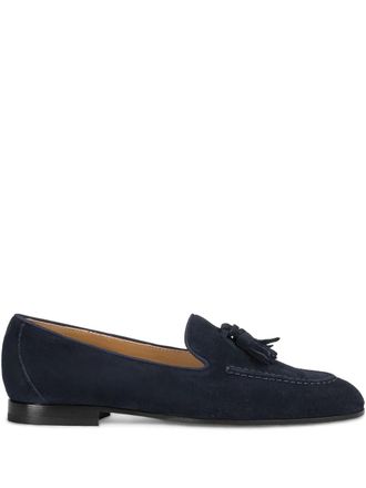 Doucal's Su&egrave;de loafers - Blauw
