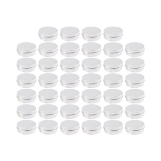 OEM Paquete De 40 Tornillos Redondos De Aluminio Para Tapas De Latas De Comida - Tornillos De Aluminio Para Tapas Redondas, Envases De Hojalata Y Botellas
