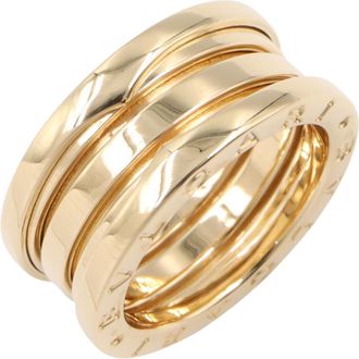 Bulgari Yellow Gold Yellow Gold (18K) Band Ring (Pre-Owned)