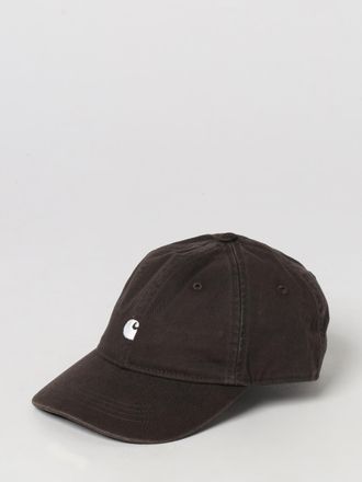 Carhartt Work in Progress Cappello da baseball in cotone con logo ricamato e cinturino posteriore regolabile