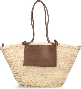 Castaner Tote Bags, female, Beige, Size: ONE SIZE Campania Tote
