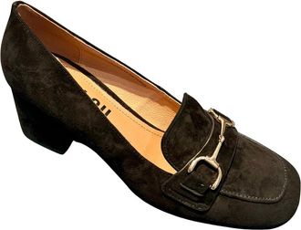Bibi Lou Womens Ashe Horse Bit Pumps In Black