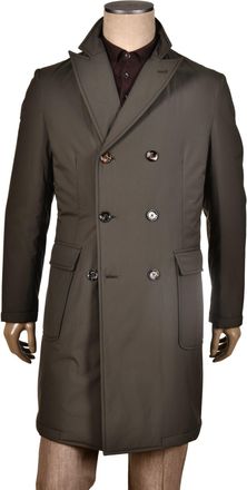 Kiton Kired By Kiton Ofu Double-Breasted Raincoat