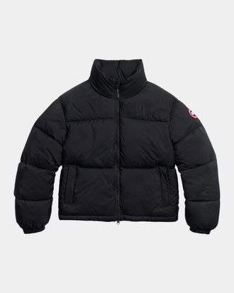 Canada Goose Fallon Puffer Jacket in Plain Weave Poly