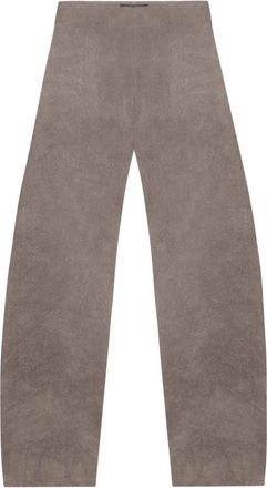 Cortana Mira High Waist Broeken - Dames - Broeken - Grijs - M - Leer - Broeken