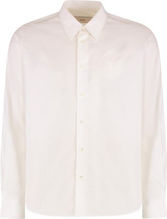 Ami White Regular Logo Shirt