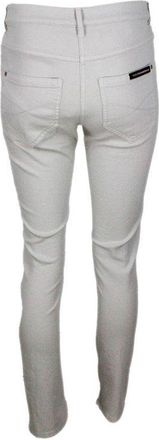 Brunello Cucinelli Slim Fit Cotton Trousers - Cream