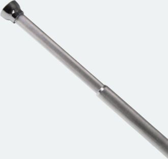 Spirella Spirella - Barra Para Cortina De Ducha O Ba&ntilde;era Extensible Sin Taladrar En Aluminio Arik 125-220cm Acabado Brillante