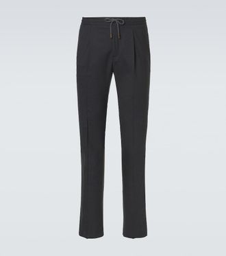 Slowear Virgin wool tapered pants