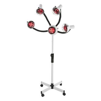 OEM L&aacute;mpara De Calor Para El Cabello, 5 Bombillas Infrarrojas, Altura Ajustable