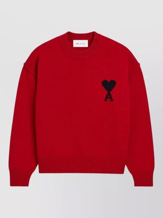 Ami wool crewneck jumper
