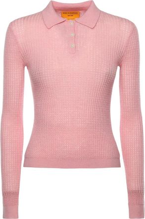 Guest In Residence Polo Shrunken - Rosa