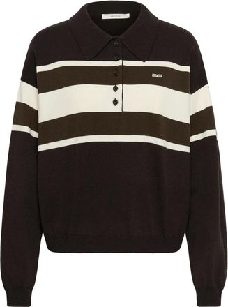 Gestuz Sweatshirts & Hoodies - Dames - Ronde hals truien - Bruin - S - Truien & Vesten