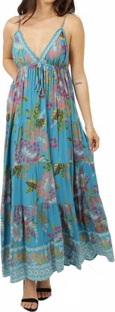 Angie Santorini Skies Dress In Blue