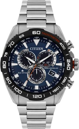 Citizen Promaster Land Eco-Drive Bracelet Watch, 45mm in Silver at Nordstrom Rack