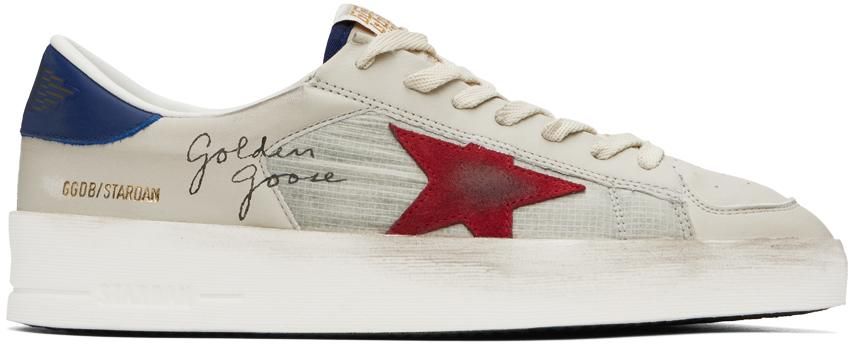 スニーカー Golden  Deluxe Brand Stardan Golden Goose Stardan Sneakers in Blue for Men | Lyst Canada