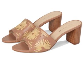 Jack Rogers Susie Sandals Womens Cafe Au Lait Block Heel Slide ZOGG3618