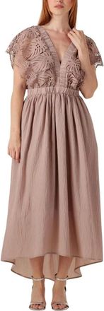 Copenhagen Muse Kleedjes, Dames, Roze, S, Cole Maxi Jurk