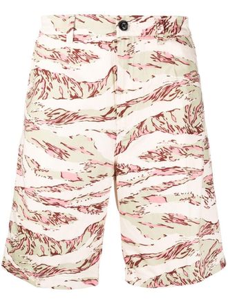 Diesel Shorts met print - Beige
