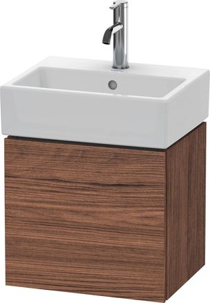 Duravit Duravit - Mueble Bajo Lavabo L-cube 400x434x341mm Apertura Derecha Nogal Oscuro