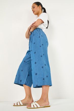 Roman Embroidered Trousers