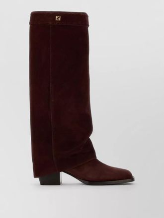 Fendi suede boots