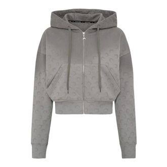 Marine Serre Mujer, Sudaderas, Gris, Talla: S