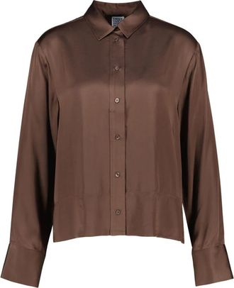 Emily van den Bergh Camicia - - Blouses & Shirts - Donna - Marrone - L