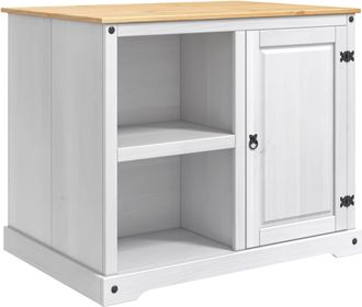 vidaXL Juego De Isla De Cocina 2 Uds. Y Cera De Miel Pino Macizo Vidaxl