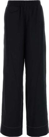 A.P.C. Wide-leg Lucy pant - Dames - Wijde Broeken - Blauw - XS - Broeken