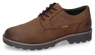 Camel Active Schn&uuml;rschuh CAMEL ACTIVE, Herren, Gr. 41, braun (dunkelbraun), Nubukleder, unifarben, Schuhe Schn&uuml;rschuh, Trachtenschuh, Freizeitschuh mit gepolsterte