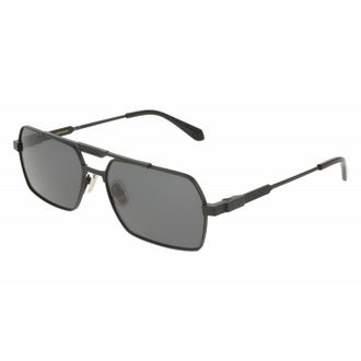 Ferragamo Grey Navigator Mens Sunglasses SF332SP 002 61