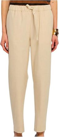 Semicouture Buddy Trousers - Trousers - Mujer - Beige - XL
