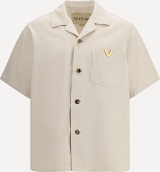 Valentino Camicia bowling con Vlogo Signature Man 50