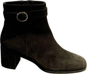 Eric Michael Womens Tyler Boots In Black Suede