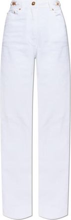 Versace Medusa 95 Regular-Fit Jeans - Dames - Regular Fit Jeans - Wit - W29 - Katoen - Jeans