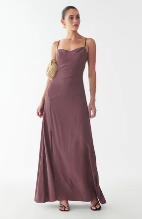 ST MRLO Tia Dress in Dusty Plum at Nordstrom, Size 2