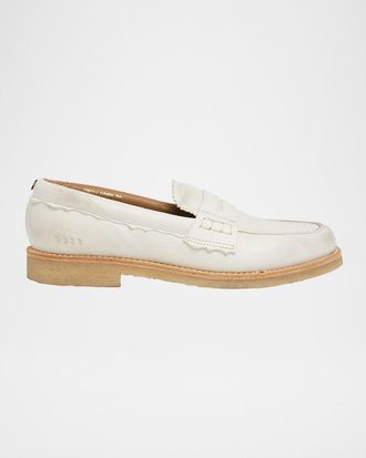 Golden Goose Jerry Rustic Penny Loafers