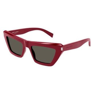 Saint Laurent Cat-eye Sunglasses - female - Saint Laurent - Sunglasses - Red - 52 MM - Accessories