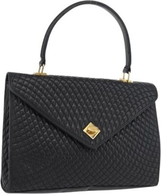 Bally Pre-owned Handbags, female, Black, Size: ONE SIZE Pre-owned Hand Bag