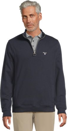Barbour Mens Beckhill Half Zip Sweatshirt Navy (UK, Alpha, XXL, Regular, Regular, Navy)