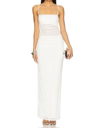 AFRM Jennan Dress In Gardenia