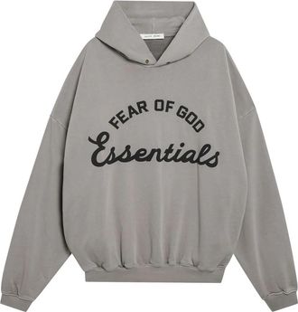 Fear of God Training 90s Hoodie - Heren - Hoodies - Grijs - M - Katoen - Hoodies & sweatvesten